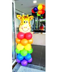 Giraffe Balloon Column (1.7-1.9m)